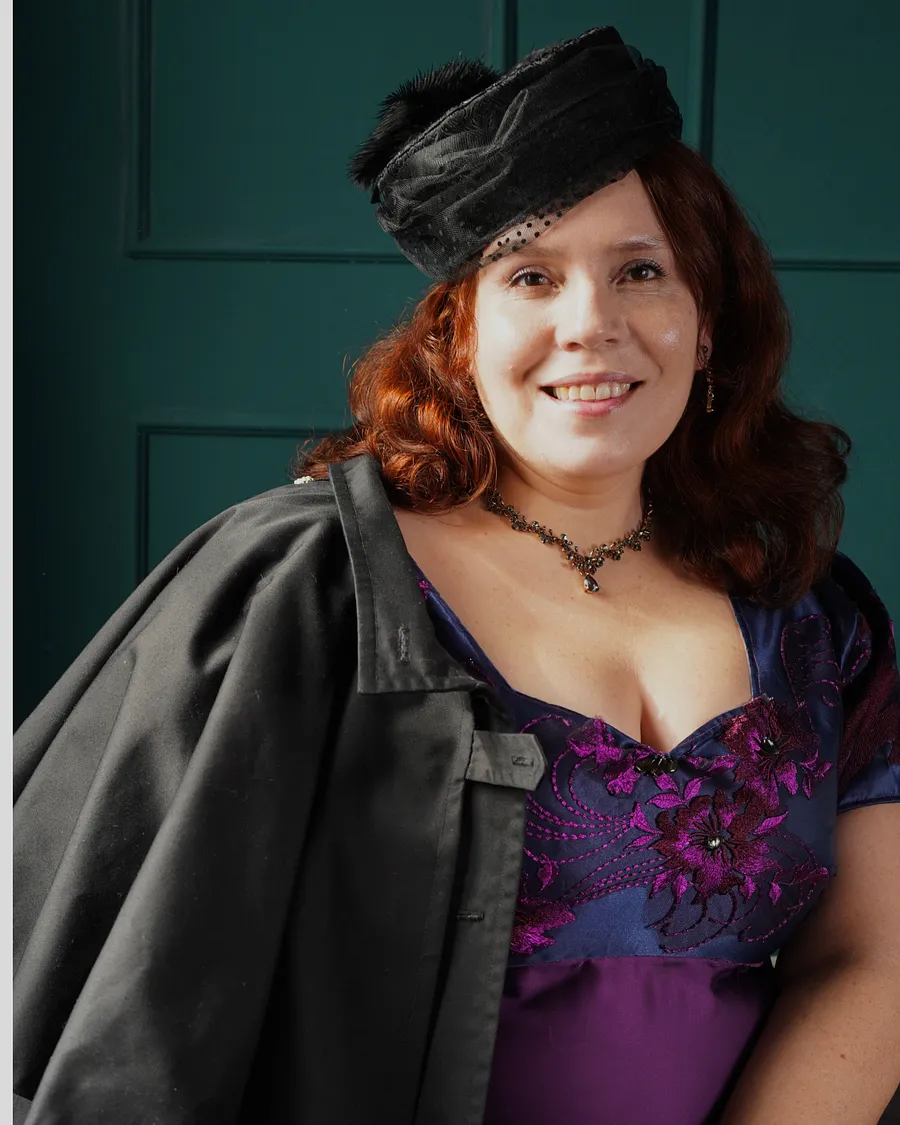 Retrato con vestuario histórico de Vestuario Antiguo