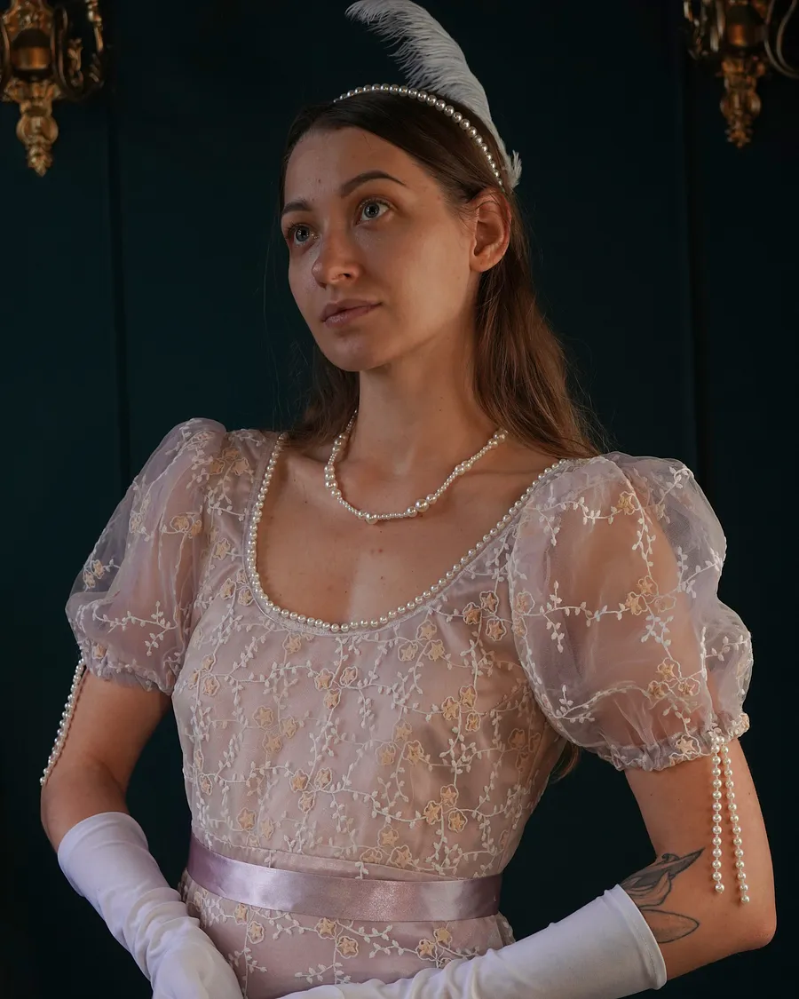 Retrato con vestuario histórico de Vestuario Antiguo