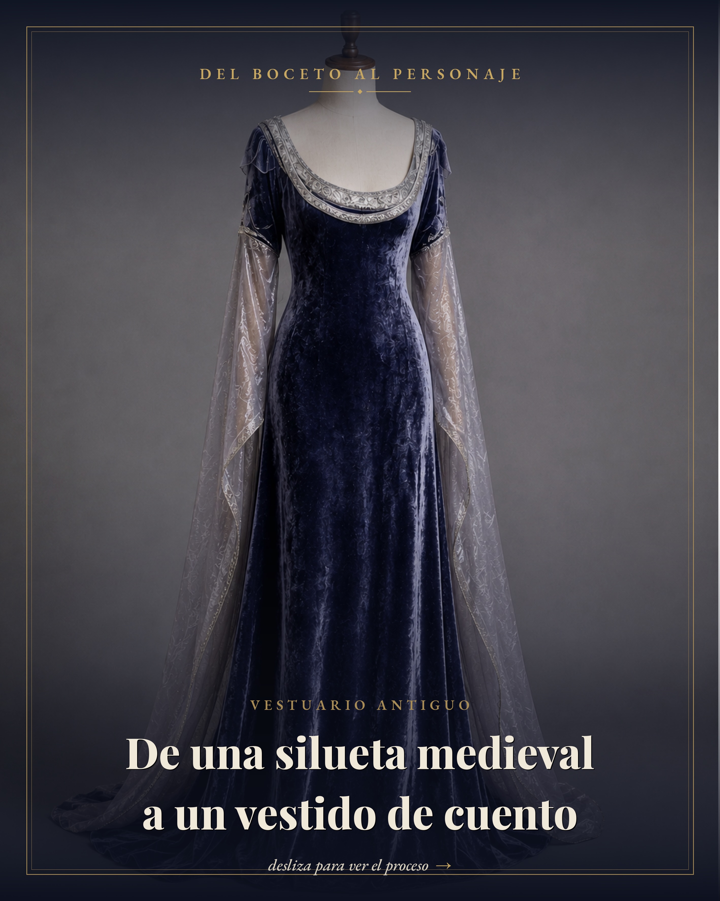 Publicación de Instagram de vestuario.antiguo