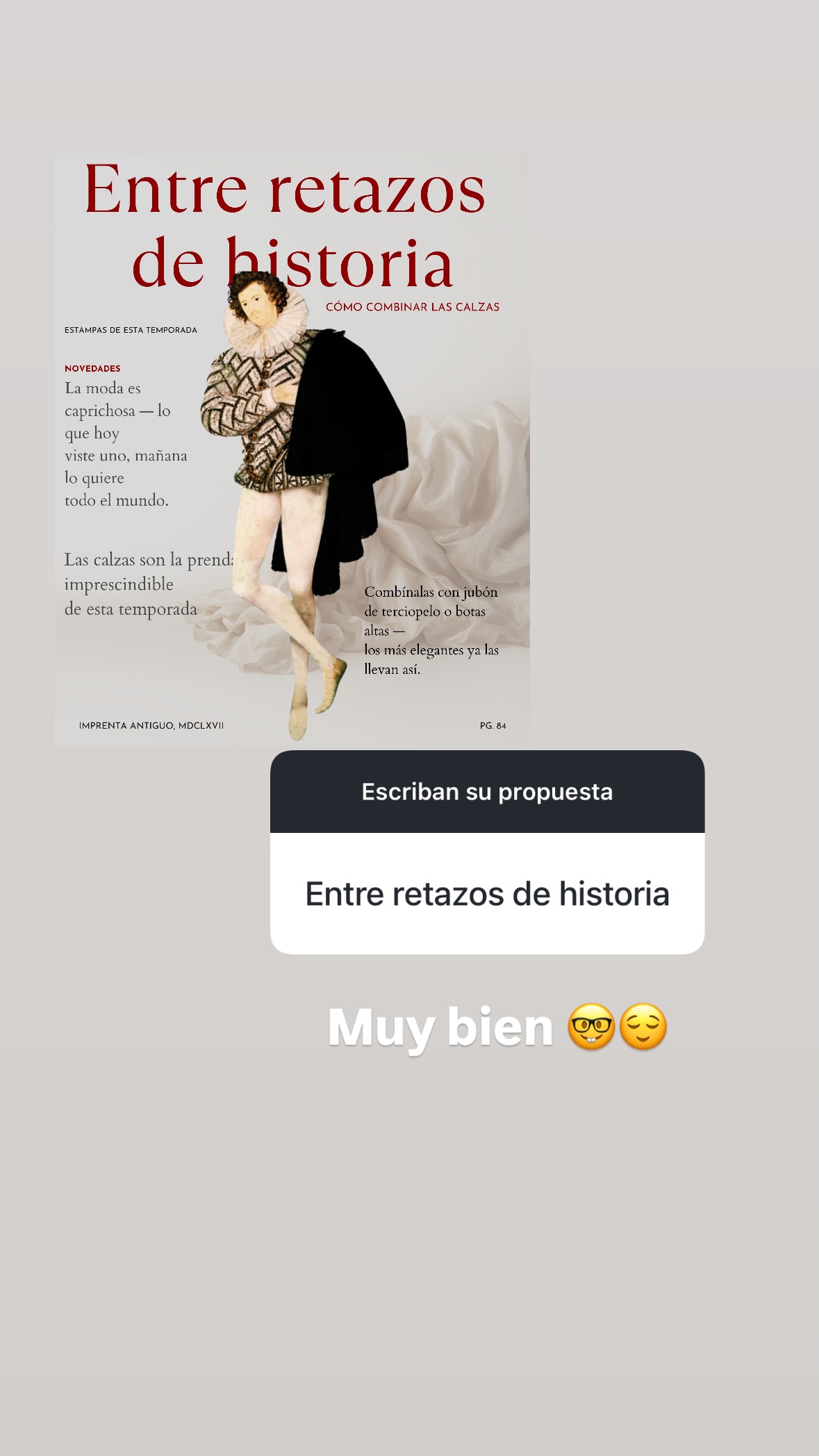 Historia de vestuario.antiguo
