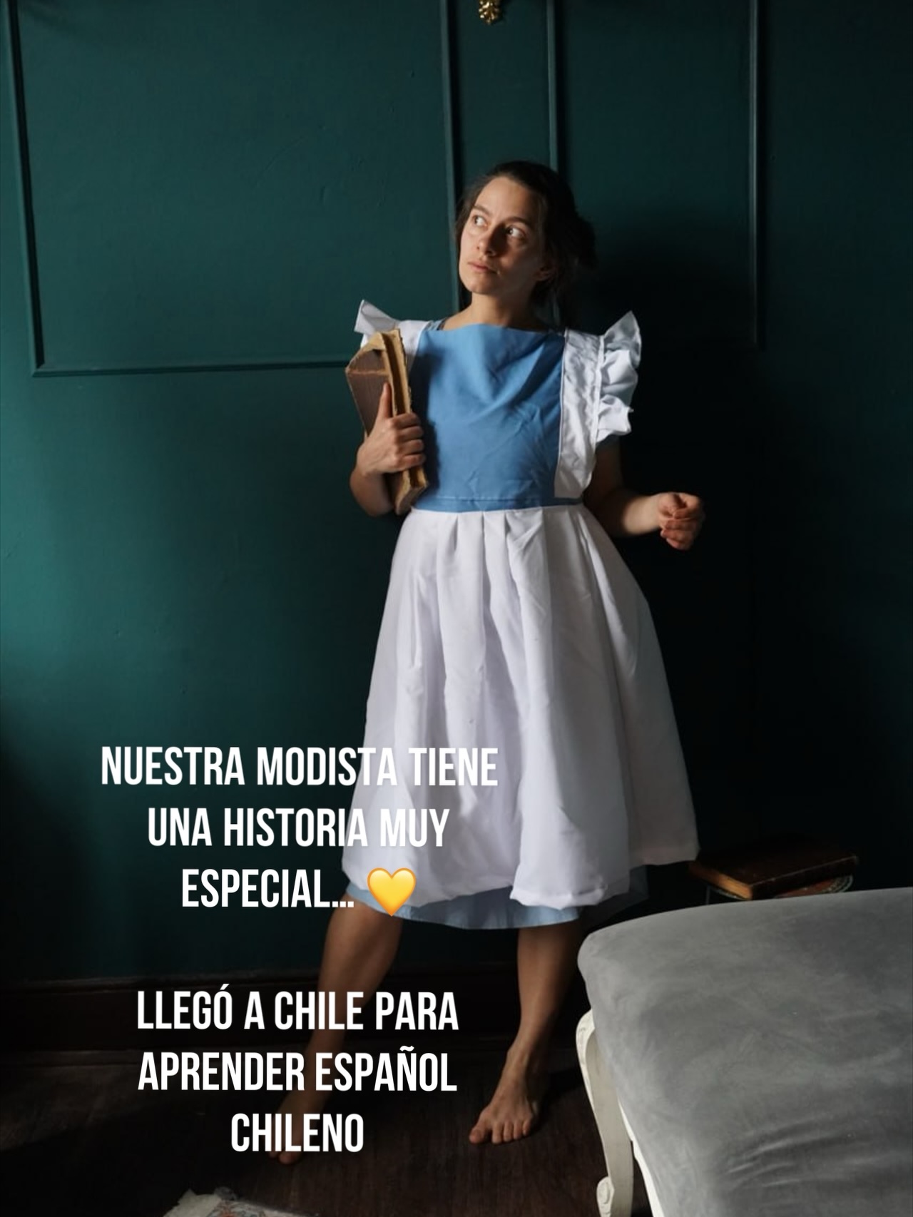 Publicación de Instagram de vestuario.antiguo