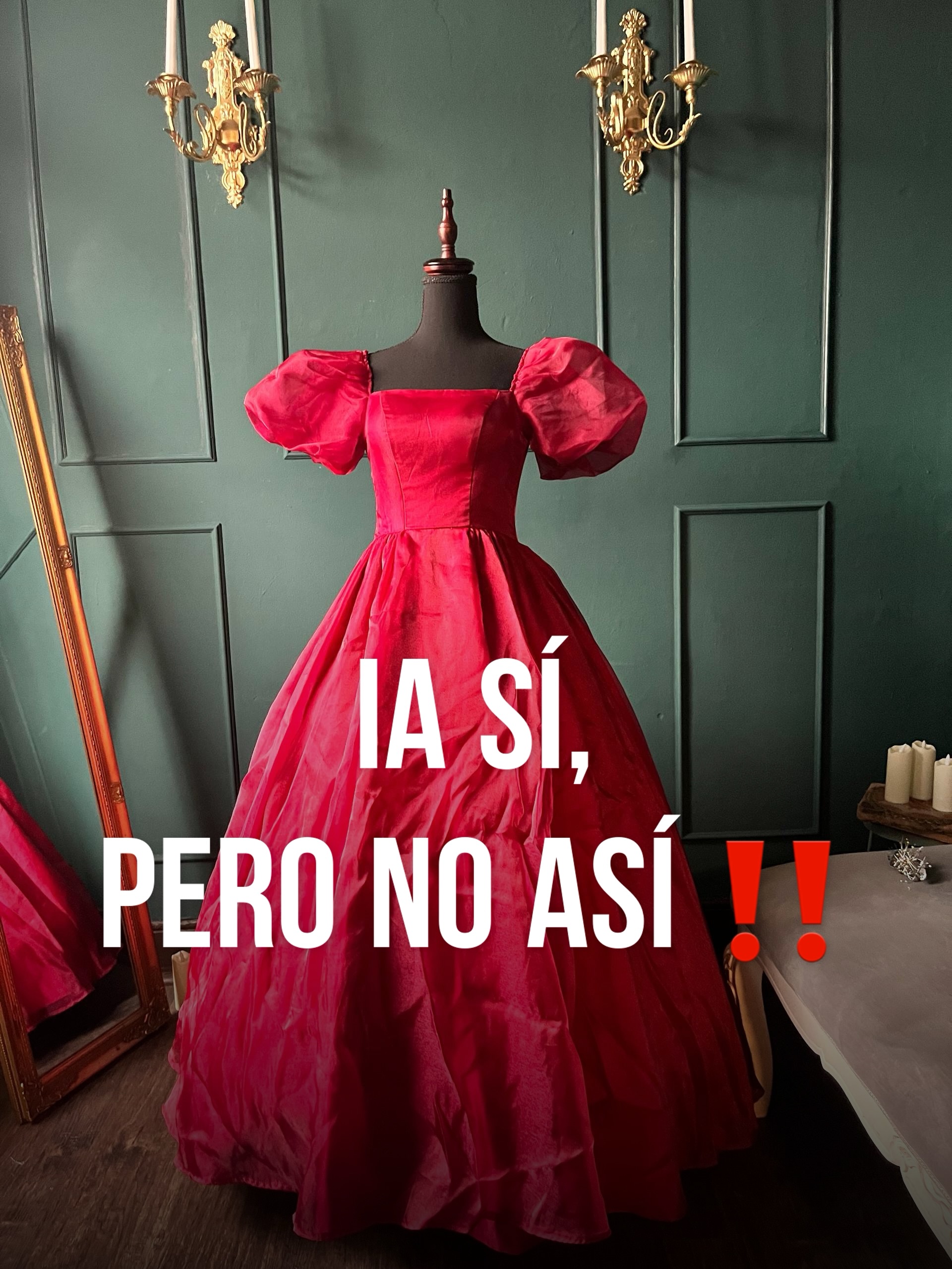 Publicación de Instagram de vestuario.antiguo