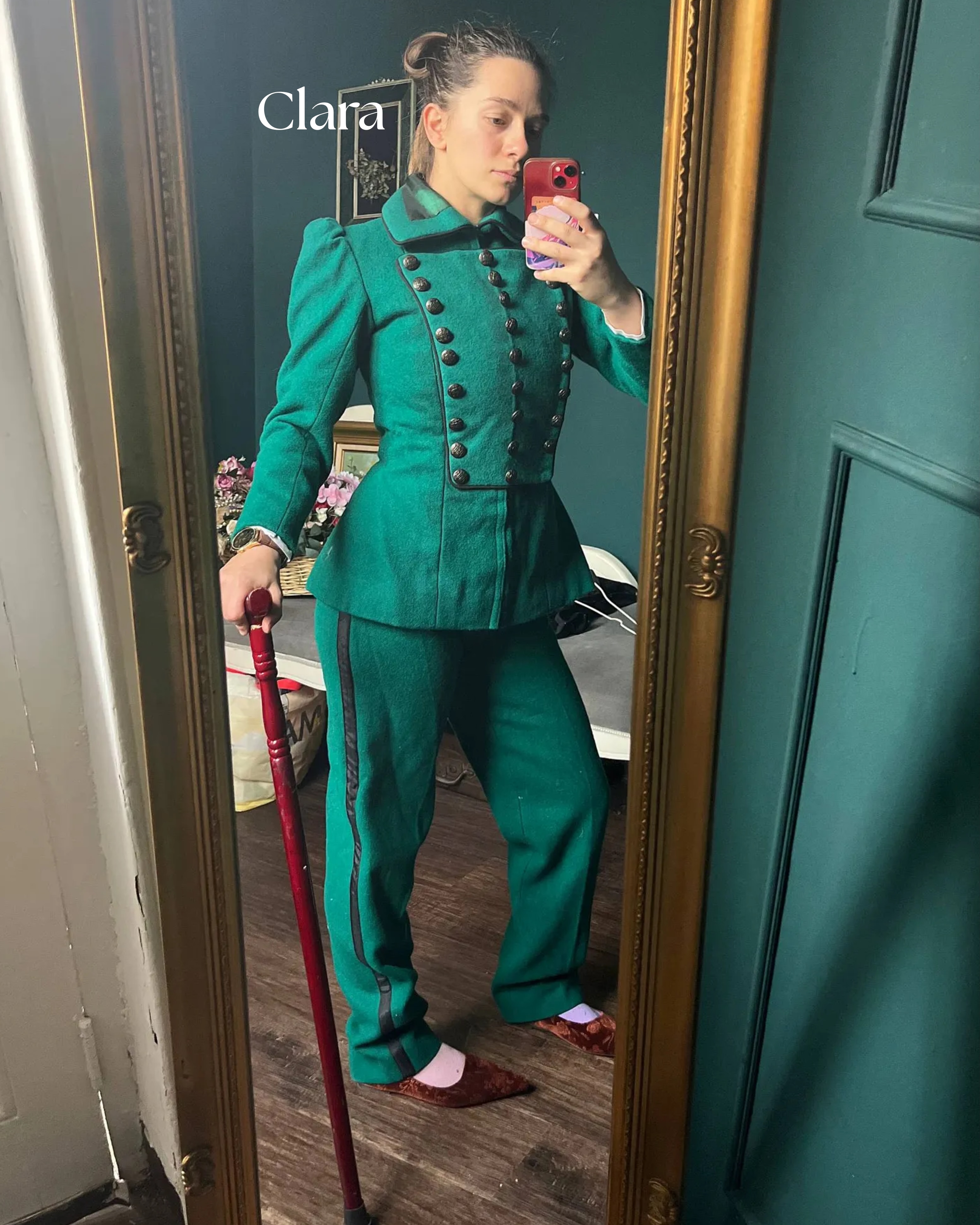Publicación de Instagram de vestuario.antiguo
