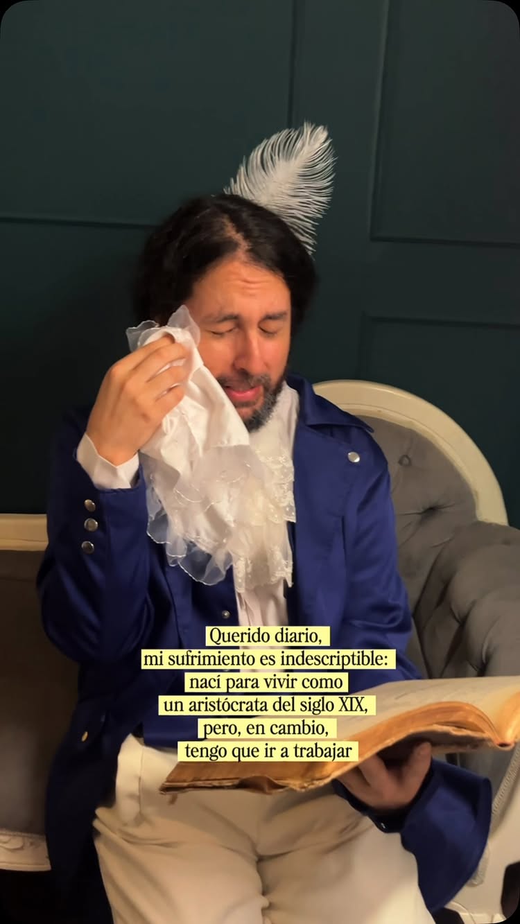 Publicación de Instagram de vestuario.antiguo