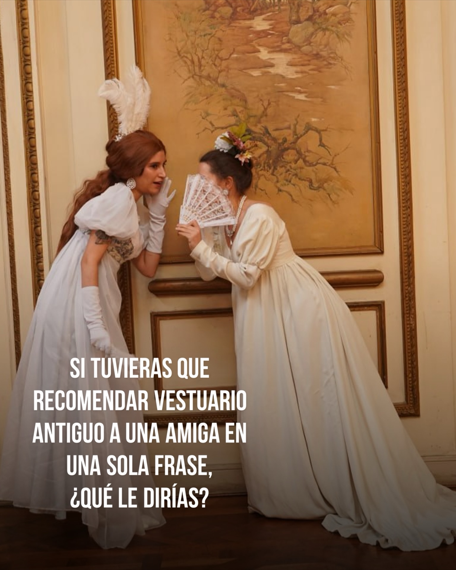 Publicación de Instagram de vestuario.antiguo