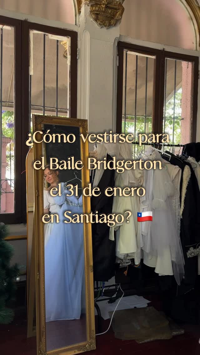 Baile de máscaras estilo Bridgerton — 31 de enero, Santiago 🇨🇱

🎟 Entradas para el baile:
escríbele a @vel_adaa 

👗 Arriendo de vestido y accesorios:
escríbele a @vestuario.antiguo

💇‍♀️ Inscripción al taller de peinados:
escríbele a @vestuario.antiguo