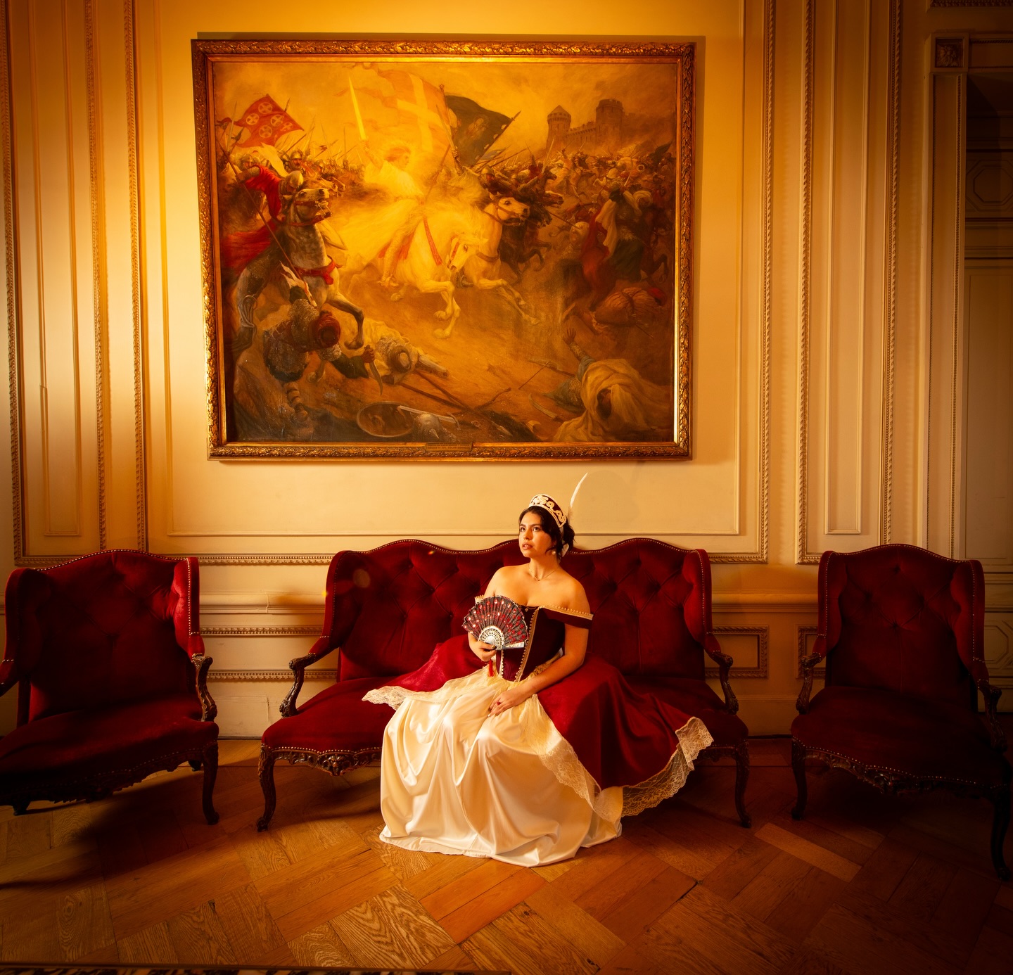 Nuestros clientes con nuestros vestidos en el Baile de Historia Rusa. Muchas gracias a Cristian por las hermosas fotos @cristiancremaschi