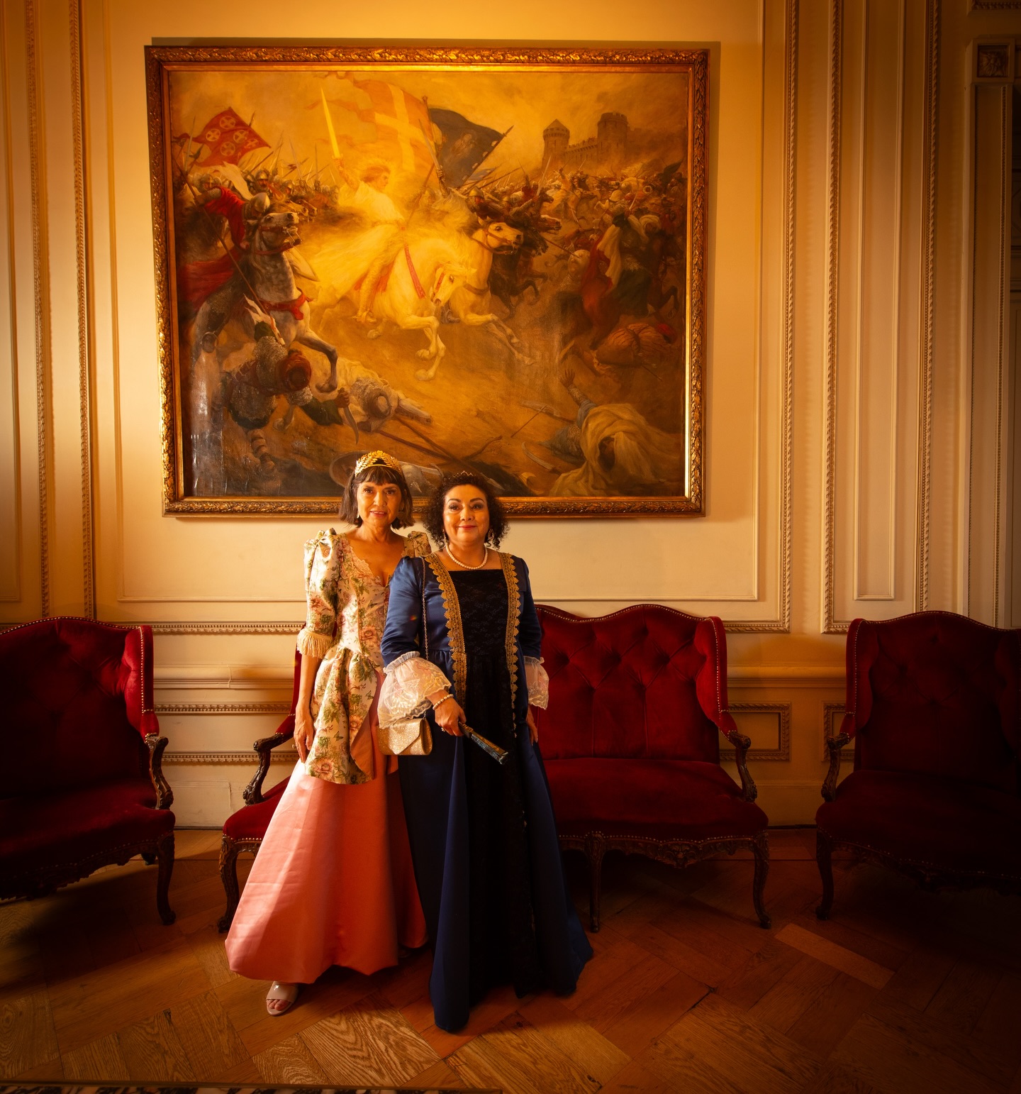 Nuestros clientes con nuestros vestidos en el Baile de Historia Rusa. Muchas gracias a Cristian por las hermosas fotos @cristiancremaschi