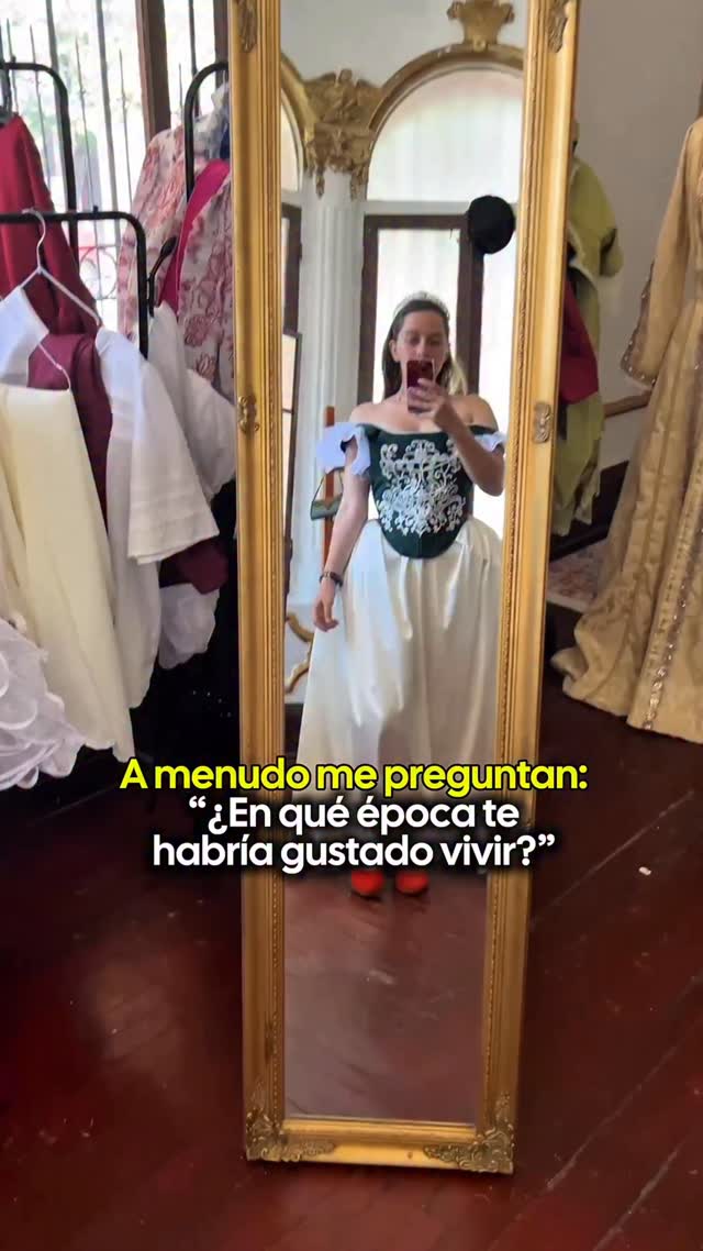 Publicación de Instagram de vestuario.antiguo